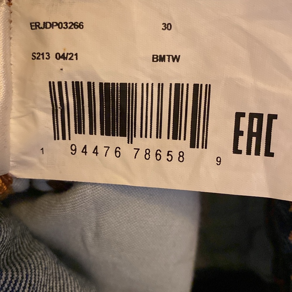 Roxy In A Minute Straight Fit Jeans SZ 30 NEW - Picture 7 of 8